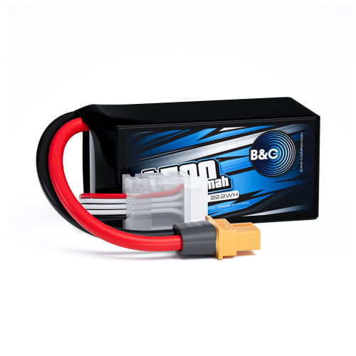Аккумулятор Li-po B&C 1500 MAH 14.8v (4s) 120C, XT60, Soft case фото 2