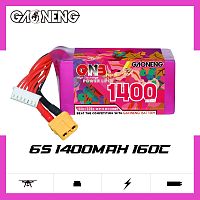 Аккумулятор Li-po Gaoneng GNB 1400mah 6S1P 22.2V 160C 40x38x82mm