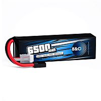 Аккумулятор Li-po B&C 6500 MAH 14.8V (4s) 90C, TRX, Soft case