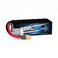 Аккумулятор Li-po B&C 2200 MAH 22.2v (6s) 120C, XT60, Soft case
