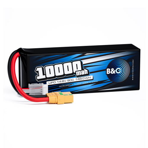 Аккумулятор Li-po B&C 10000 MAH 14.8V (4s) 90C, XT90S, Soft case