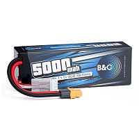 Аккумулятор Li-po B&C 5000 MAH 11.1V (3s) 50C, XT60, Hard case