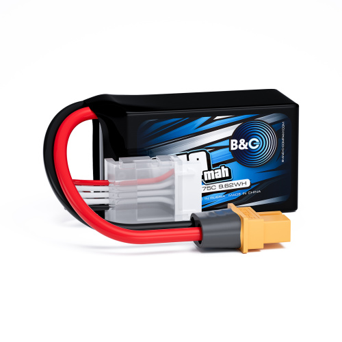 Аккумулятор Li-po B&C 650 MAH 14.8v (4s) 75C, XT60, Soft case фото 2
